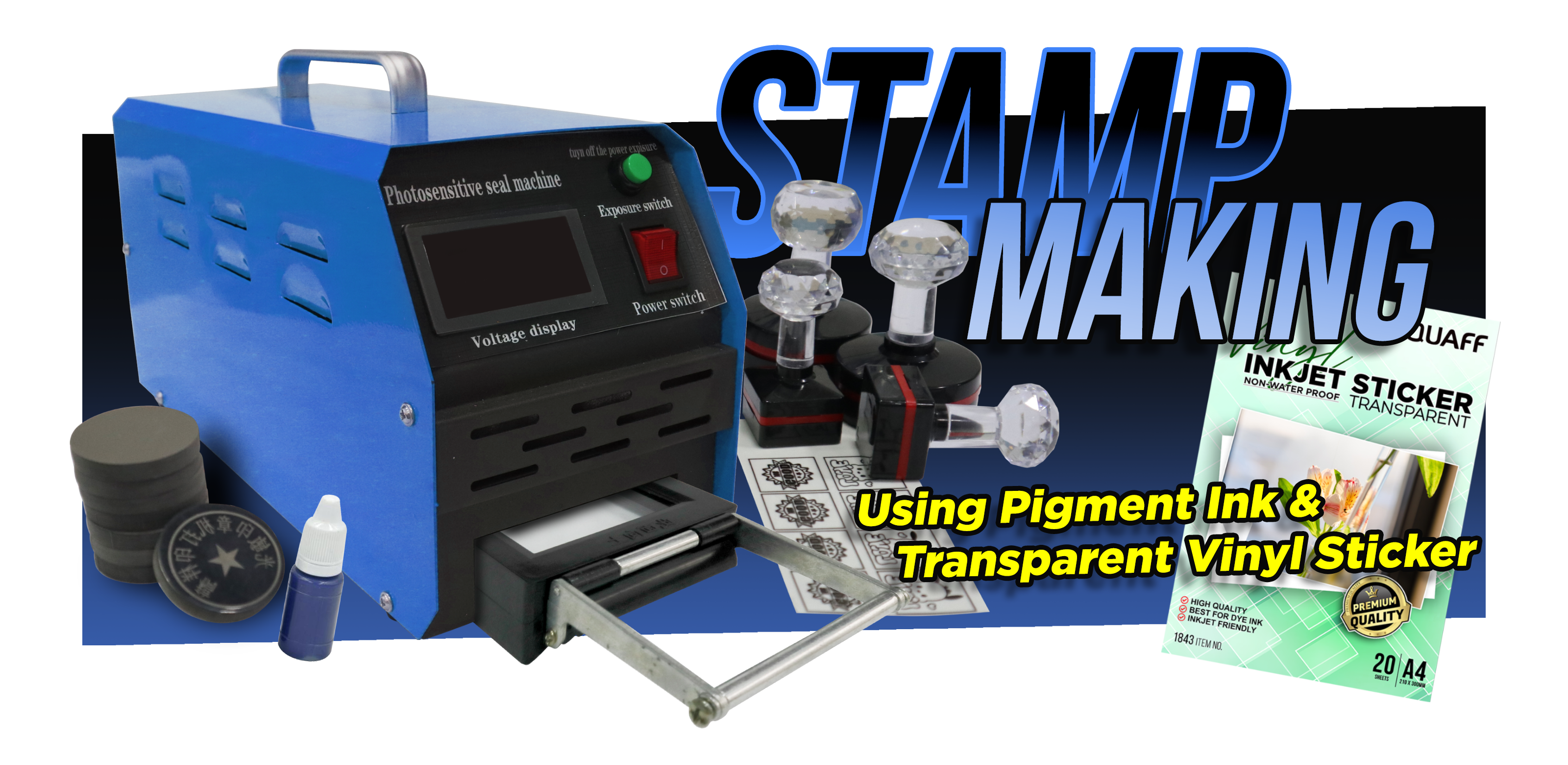 STAMP MAKING PROCESS