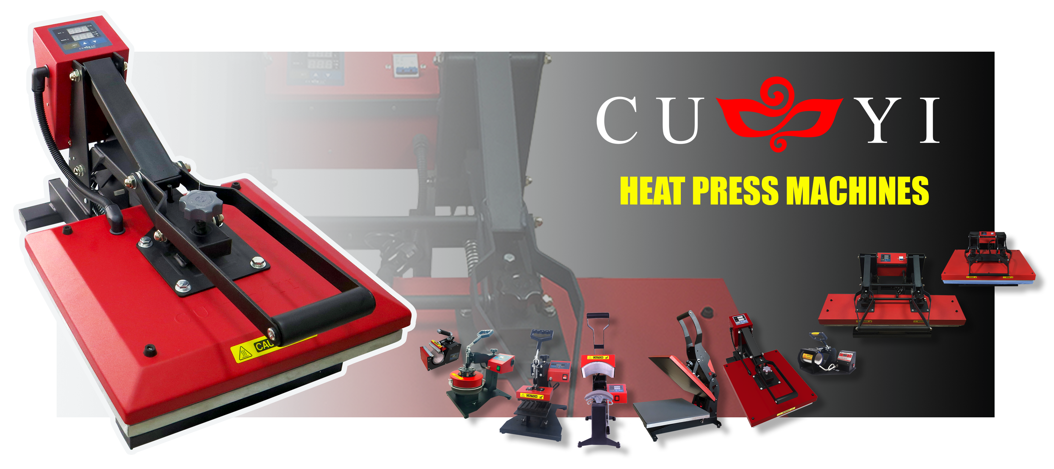 TYPES OF HEAT PRESS MACHINES