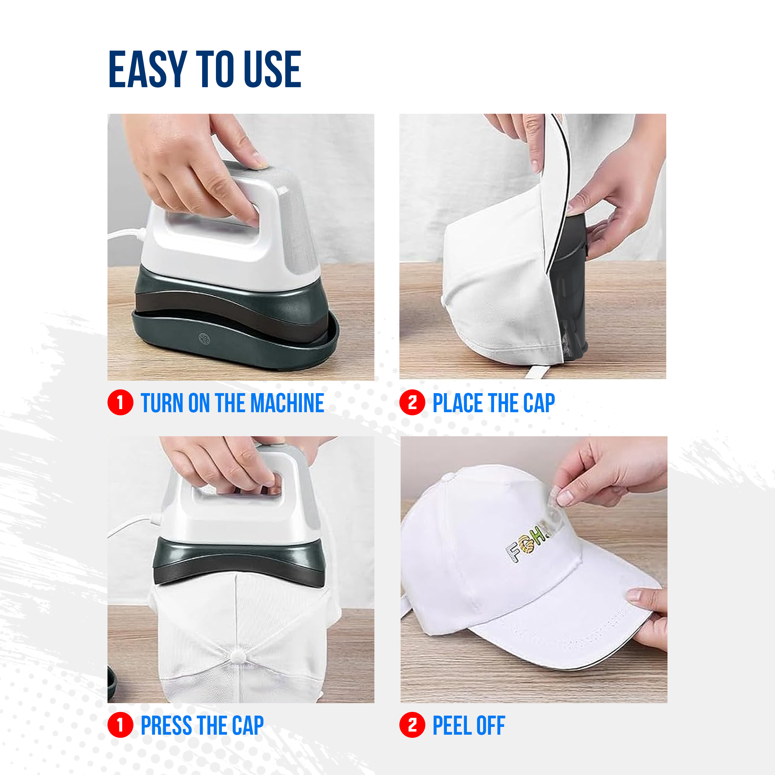 Mini Cap Press Portable