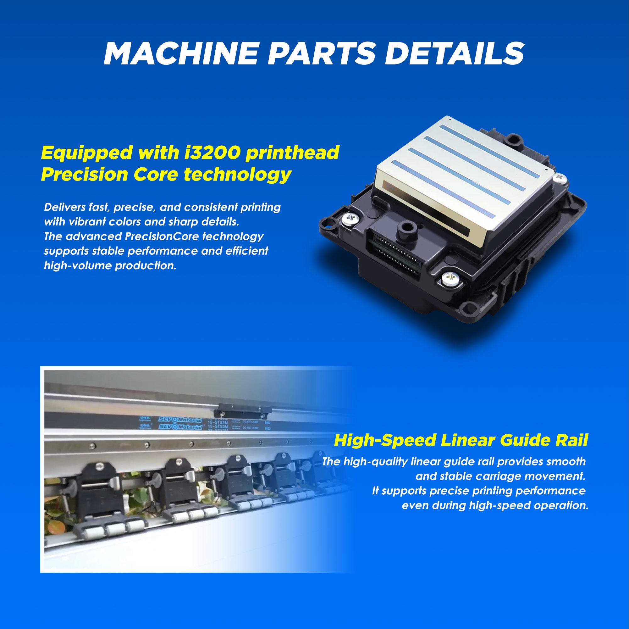 Large Format Printer Dual Head i3200-E1 10.5ft (3.2m)🆕