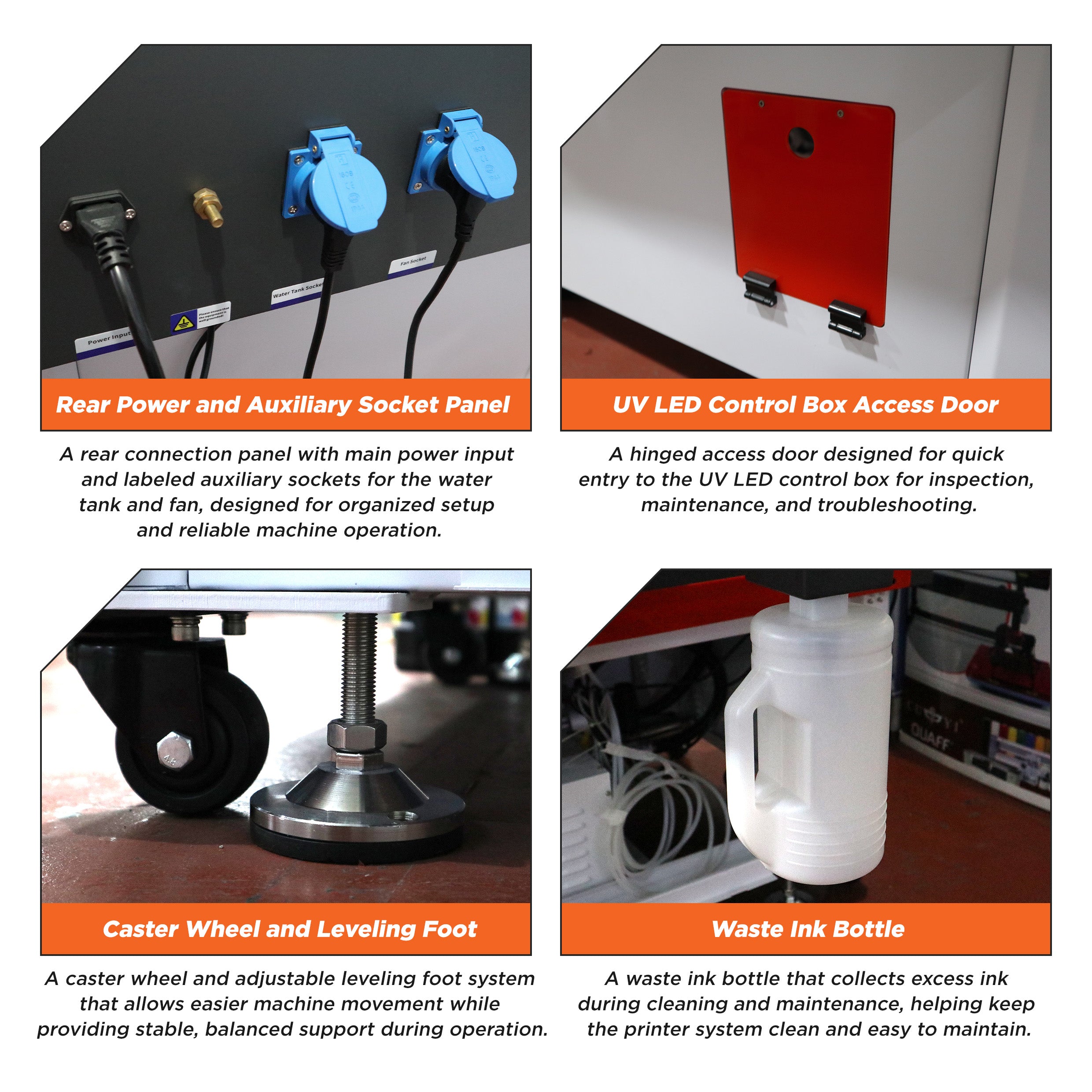 CUYI 9060 UV Flatbed Printer 3 HEADS F1080-A1🆕