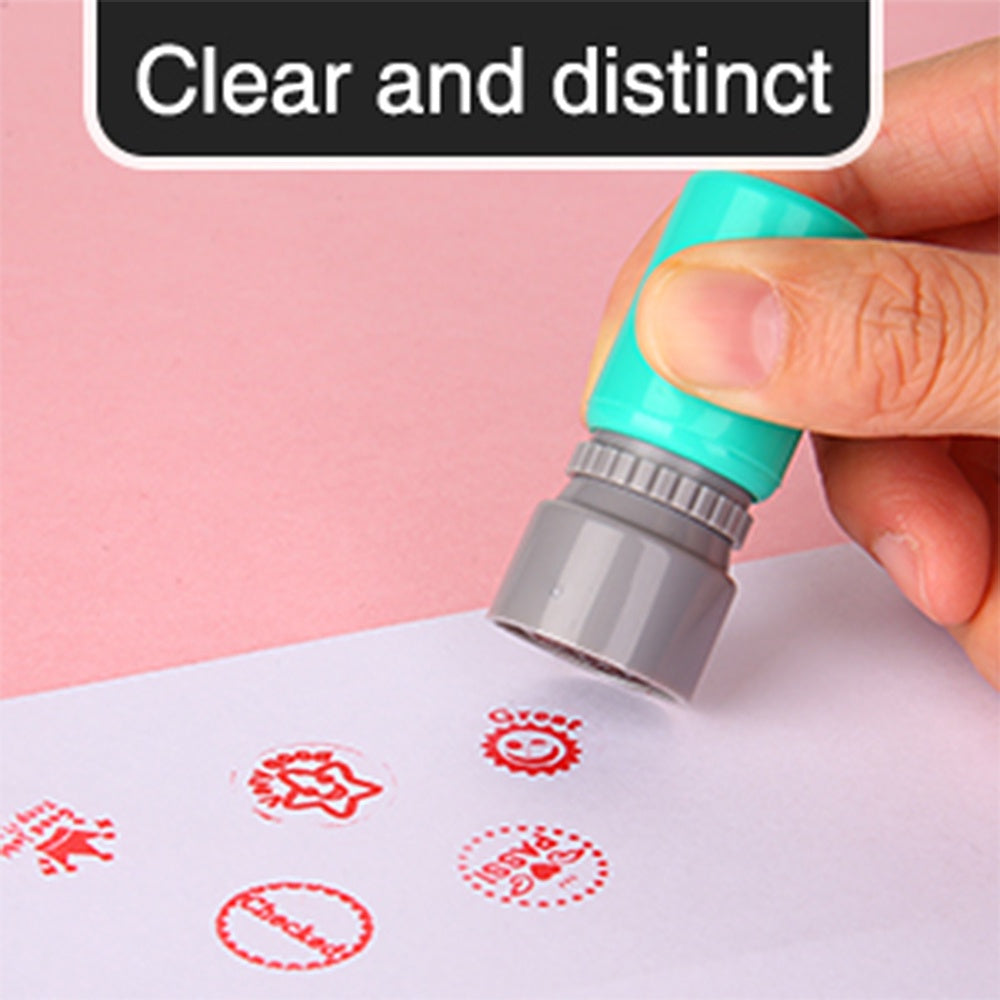 Blanks- 35x40mm Printable Photosensitive Self-Inking Key Chain Stamp Set For School And Office Use