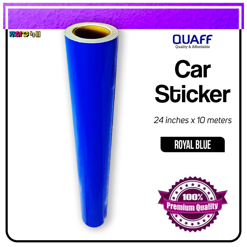 Quaff Car Sticker For Cars Motorcycle Outdoor Label & 24 Inches X 10 Meters