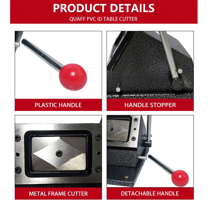 Pvc Die Cutter 86x54mm Id Size Cut