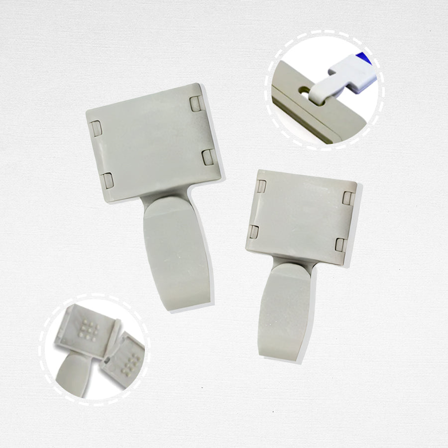 100pcs Id Hook For Lace Lanyard Making G-Hook Ordinary Plastic Trapezoid