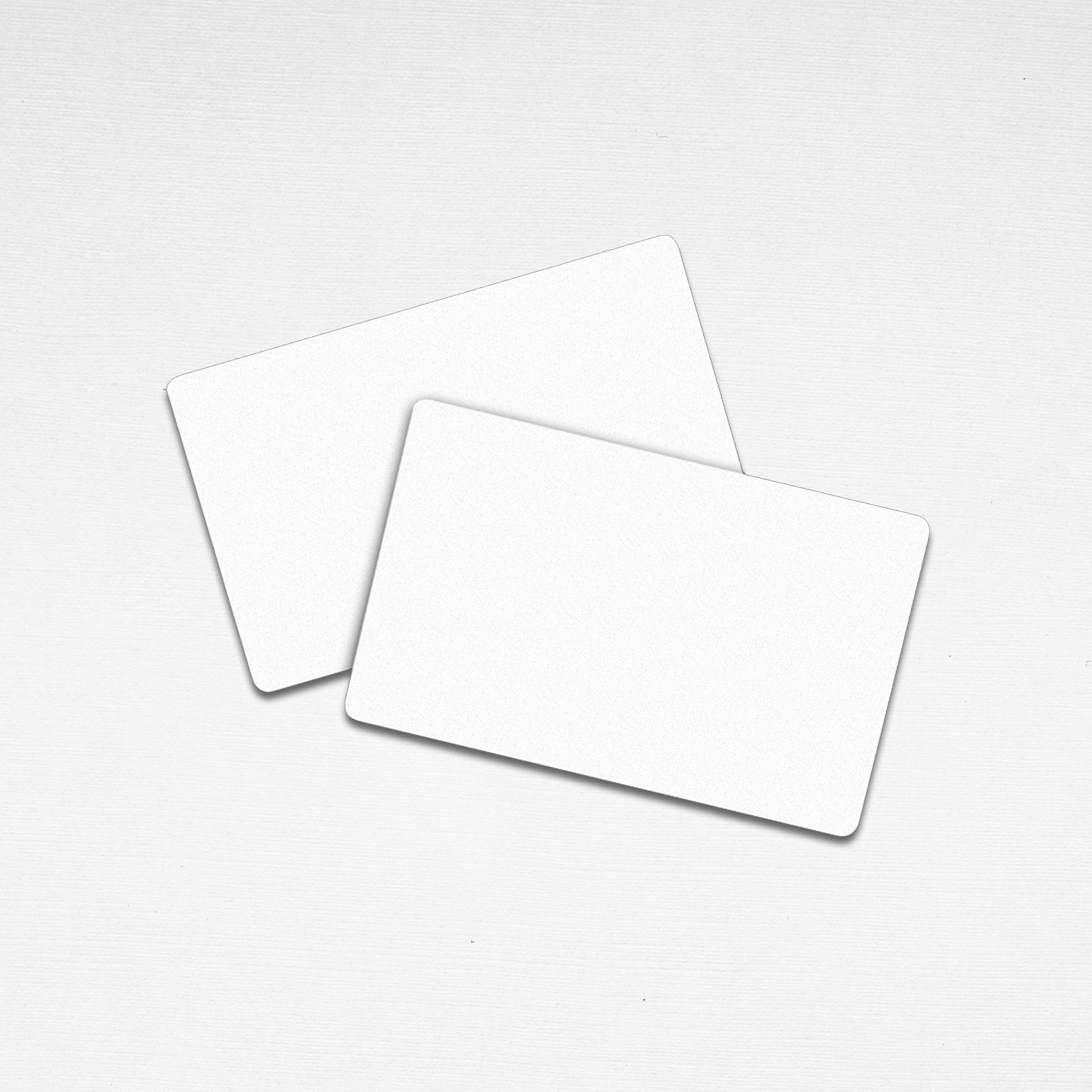 QUAFF Sublimation Name Card White (glitter)0.2mm