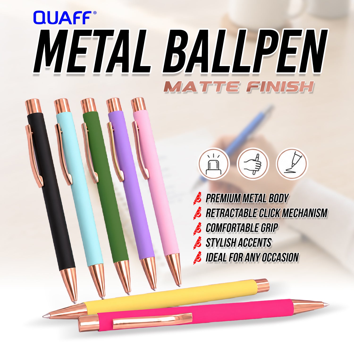 Metal Ballpen Matte Finish
