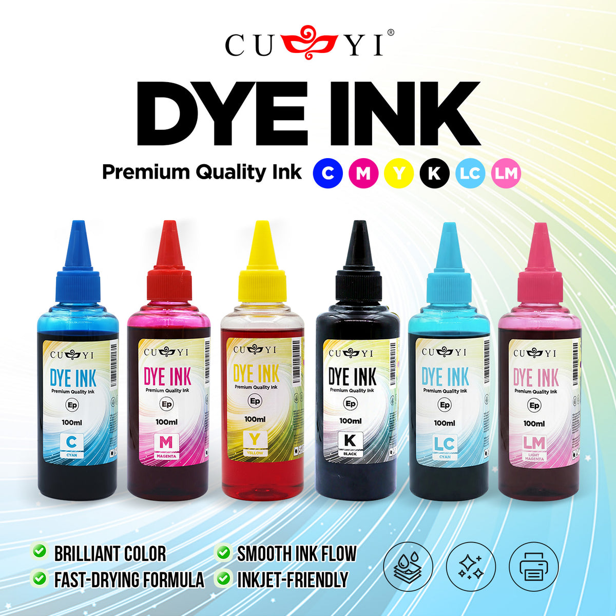 CUYI Dye Ink - 100ml