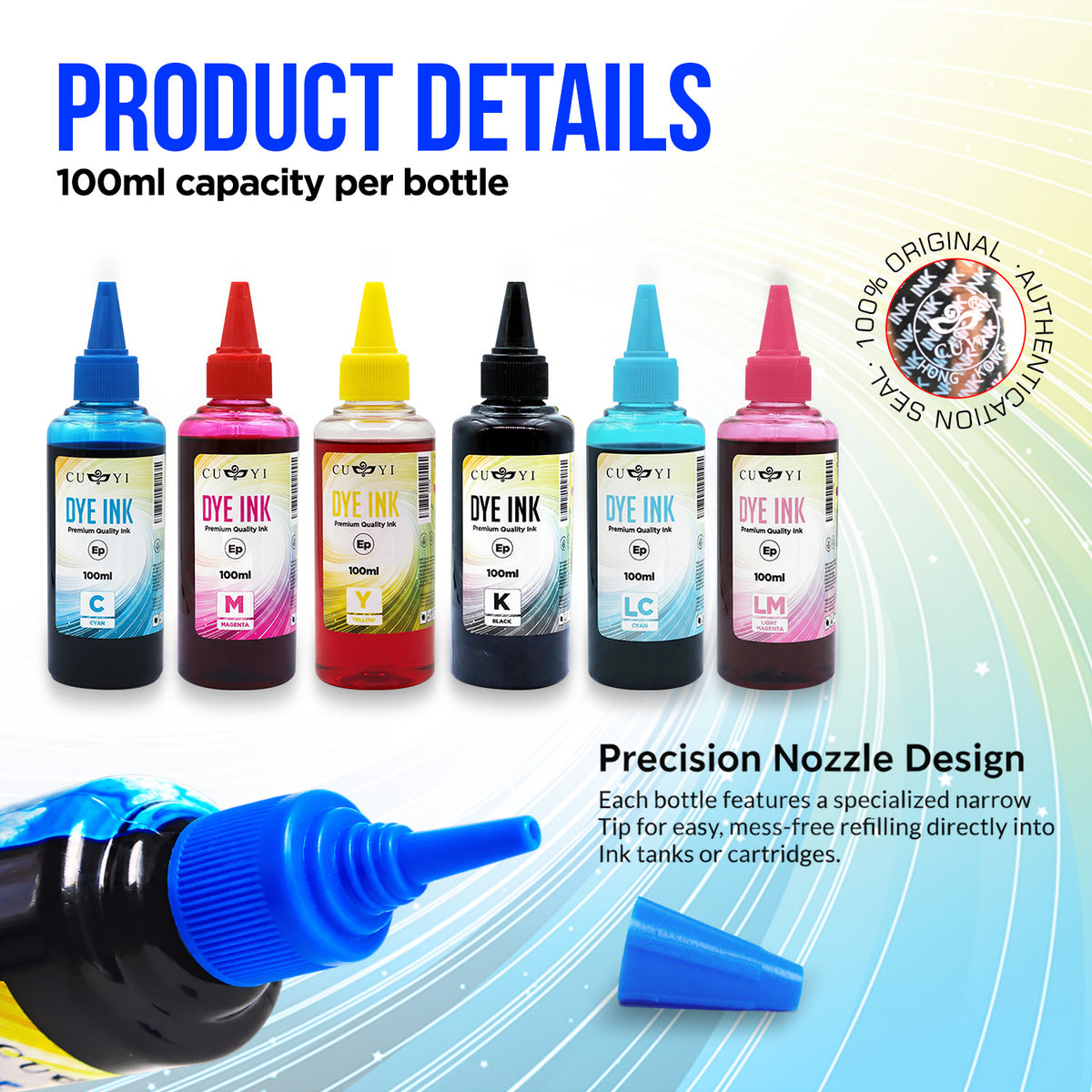 CUYI Dye Ink - 100ml