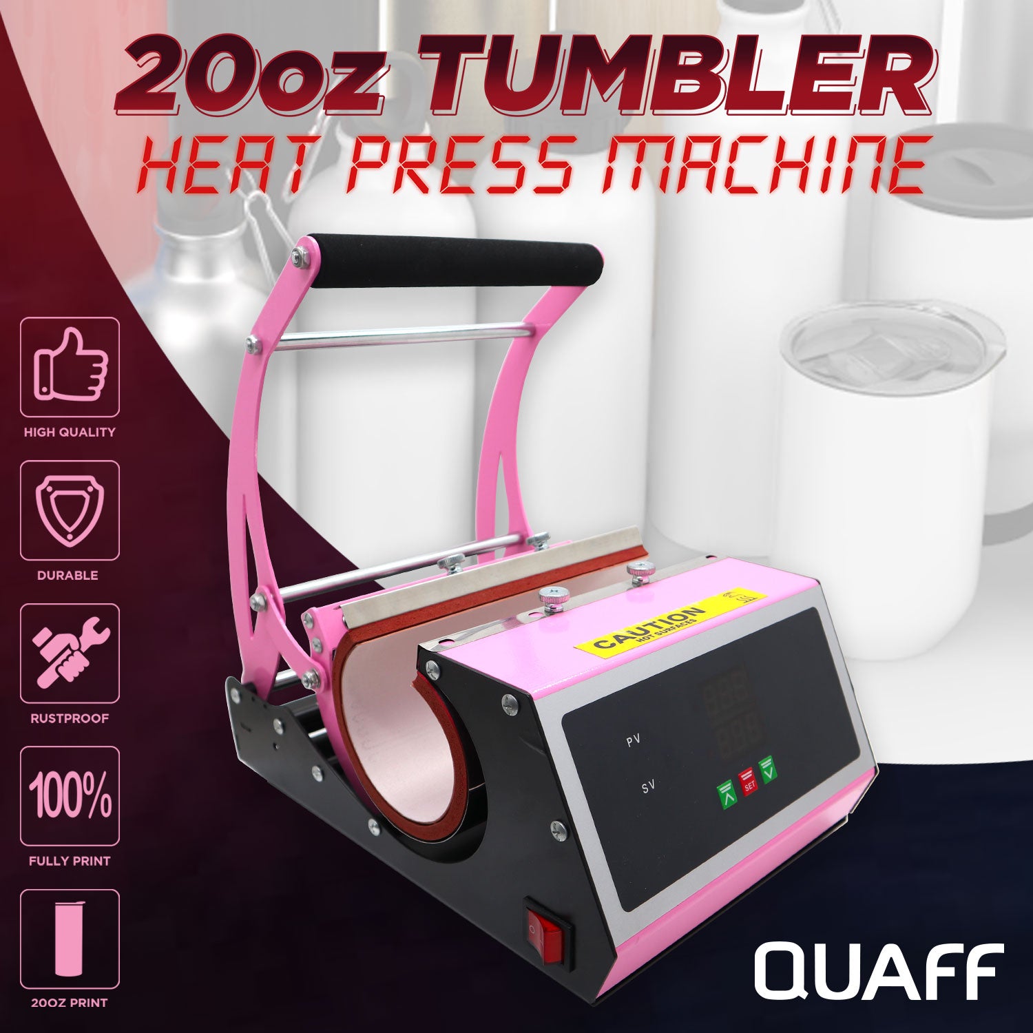 CUYI Tumbler Heat Press Machine 30oz / 20oz