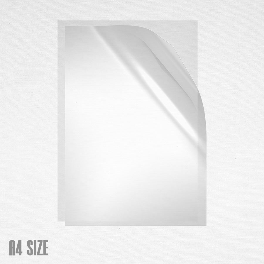 Transfer Paper for Flash Stamp (5sheets per order) Parchment Paper // Exposure Film