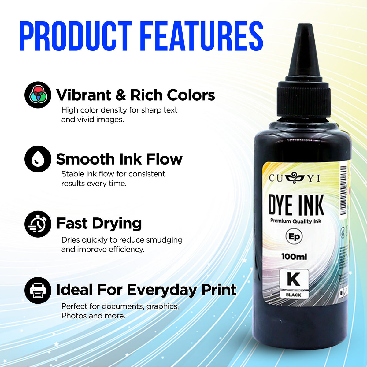 CUYI Dye Ink - 100ml