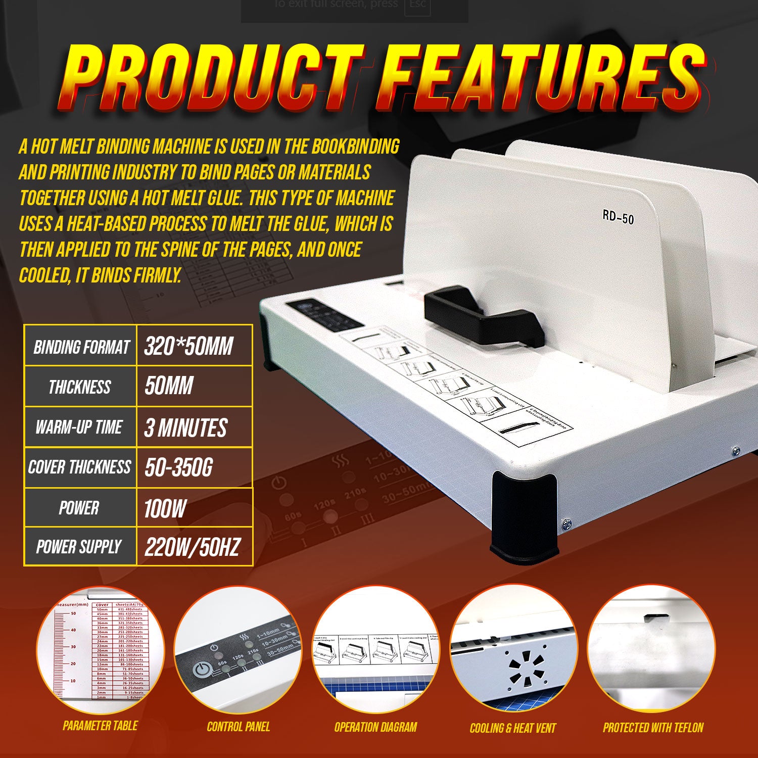 Hotmelt Binding Machine