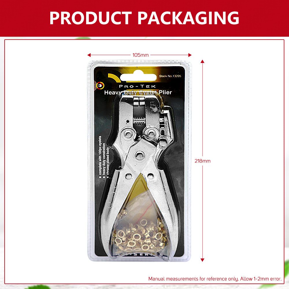 2in1 Gold Eyelet 5mm Puncher