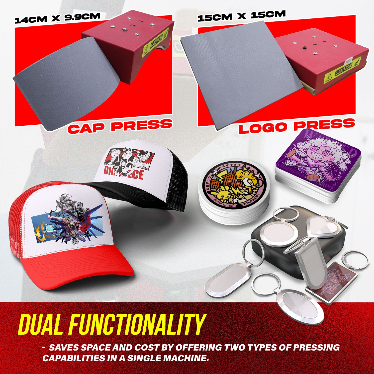 Cuyi 2IN1 Combo Heat Press