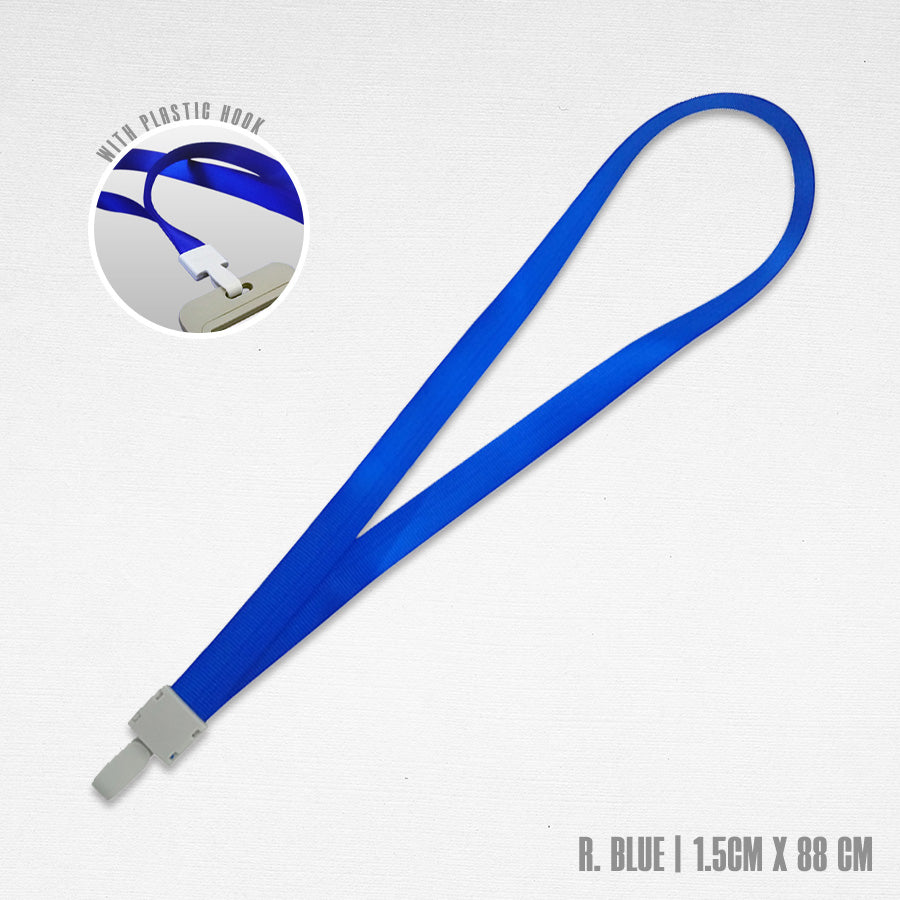 1.5cm Shiny Id Lace With Plastic Hook 5 Pcs