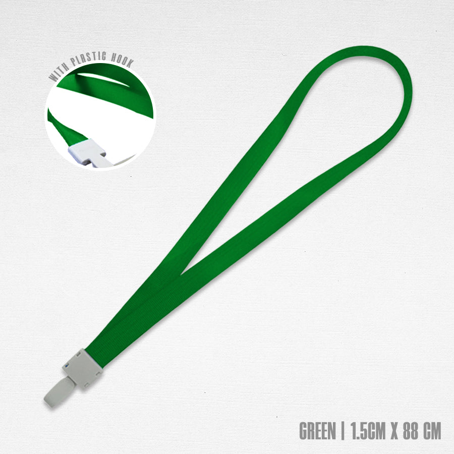 1.5cm Shiny Id Lace With Plastic Hook 5 Pcs