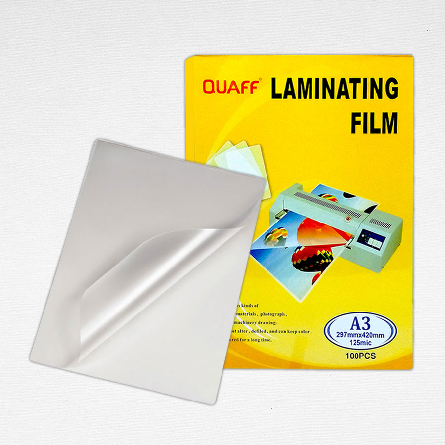 QUAFF Laminating Film 125 / 250 Microns A3