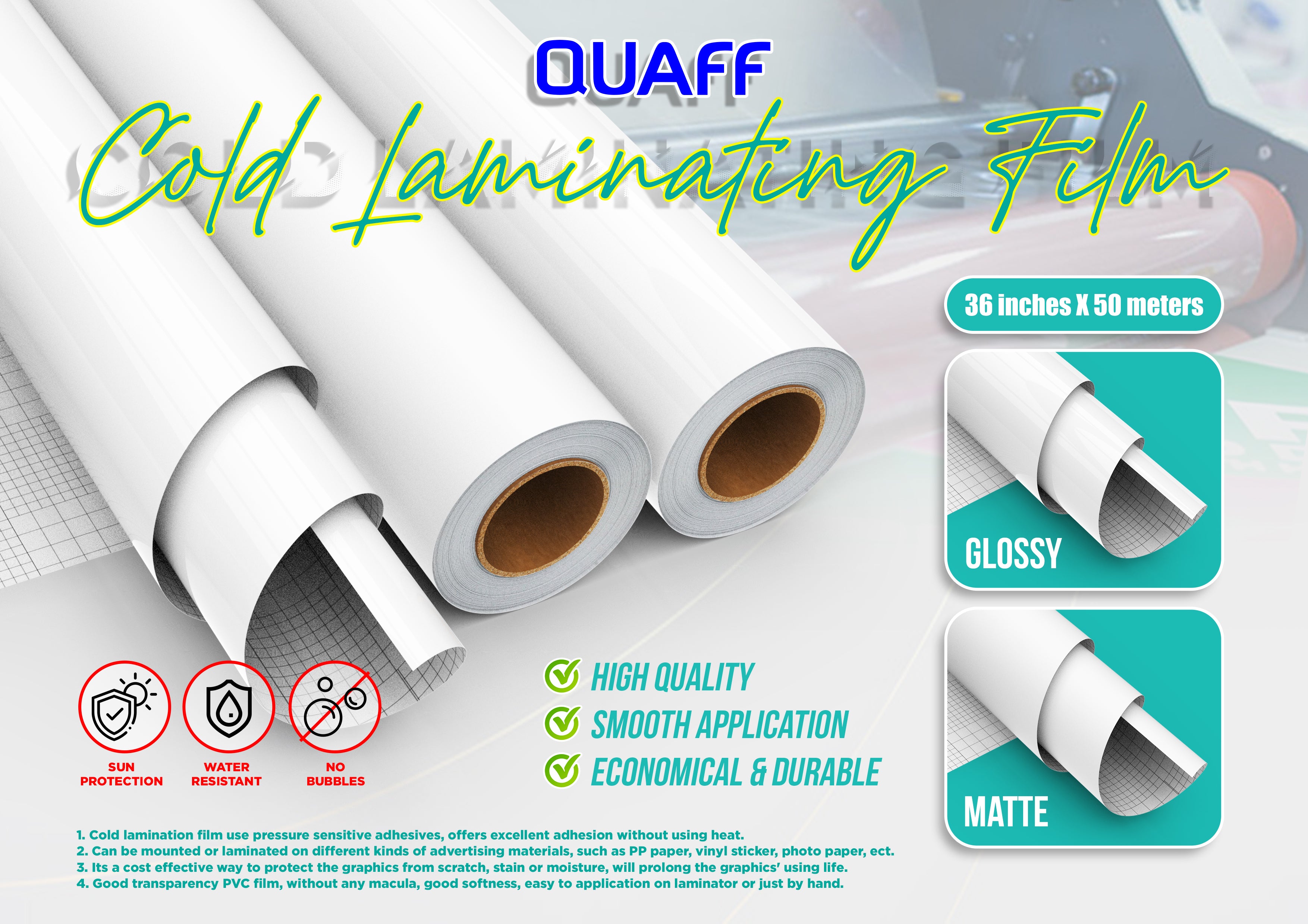 QUAFF Roll Cold Lamination Film