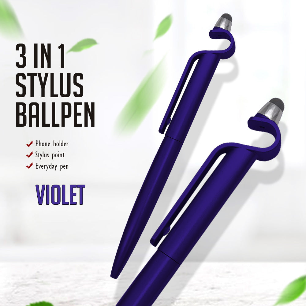 3in1 Multi-Function Stylus Ballpen