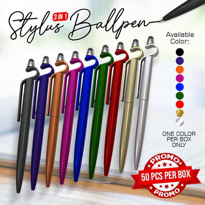 3in1 Multi-Function Stylus Ballpen