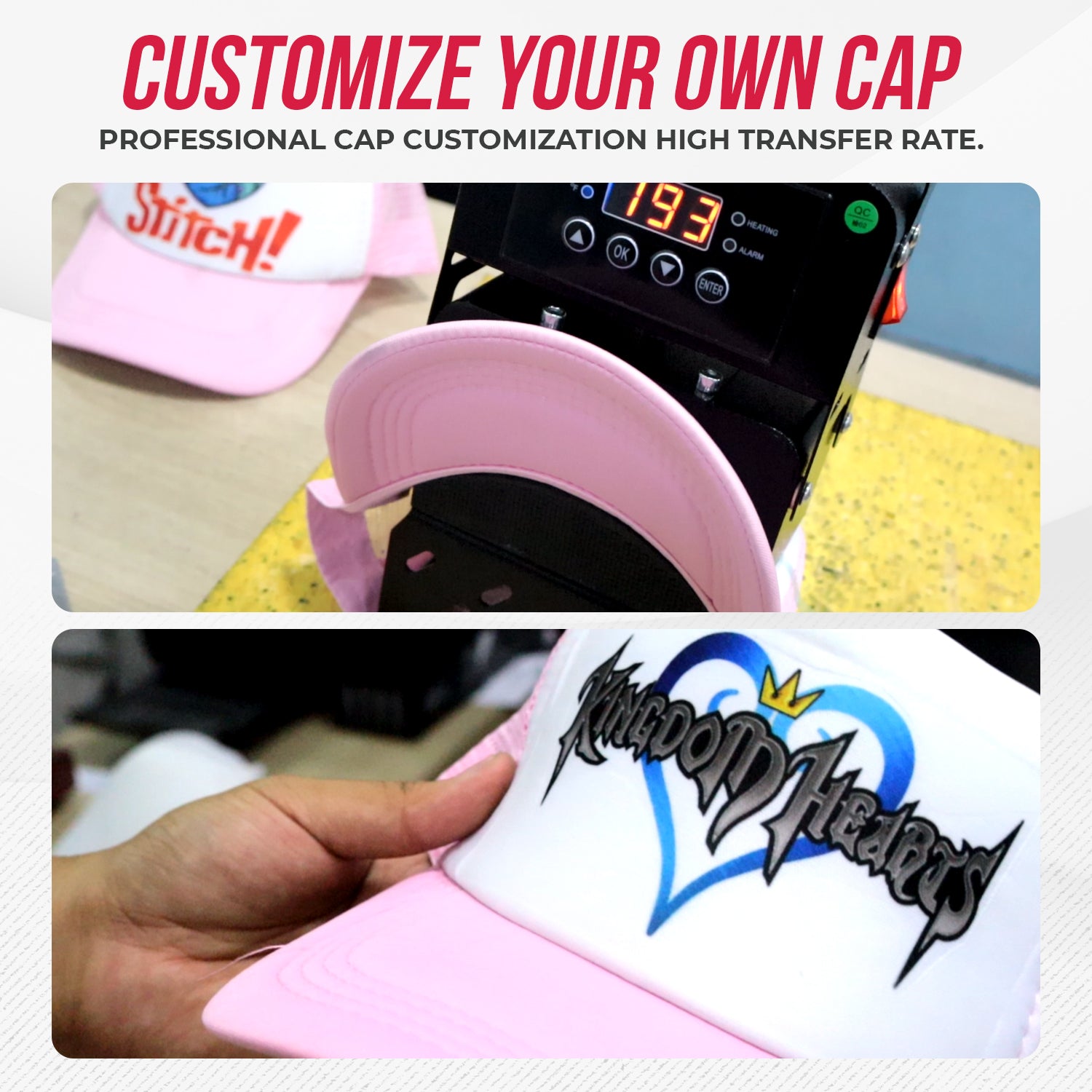 Mini Cap Press Handheld Metal