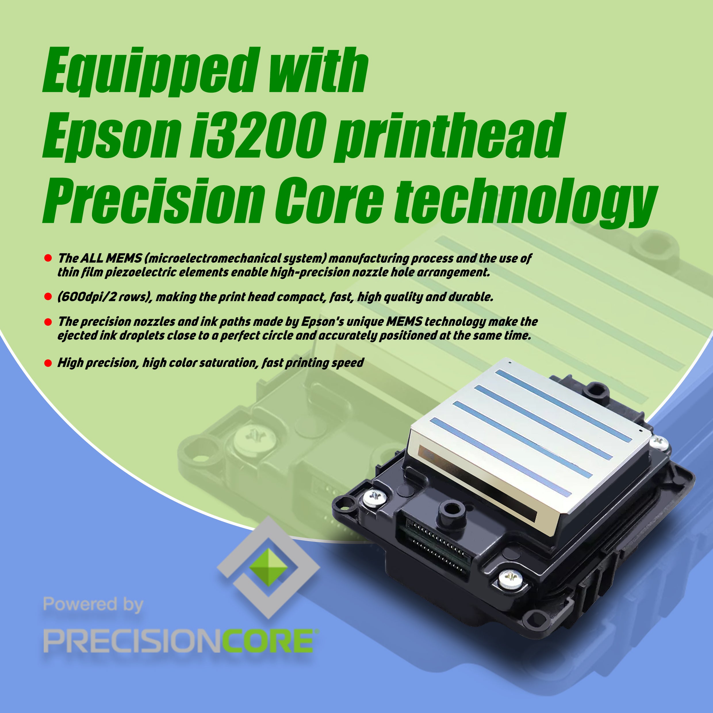 Large Format Inkjet Printer 6ft i3200 head