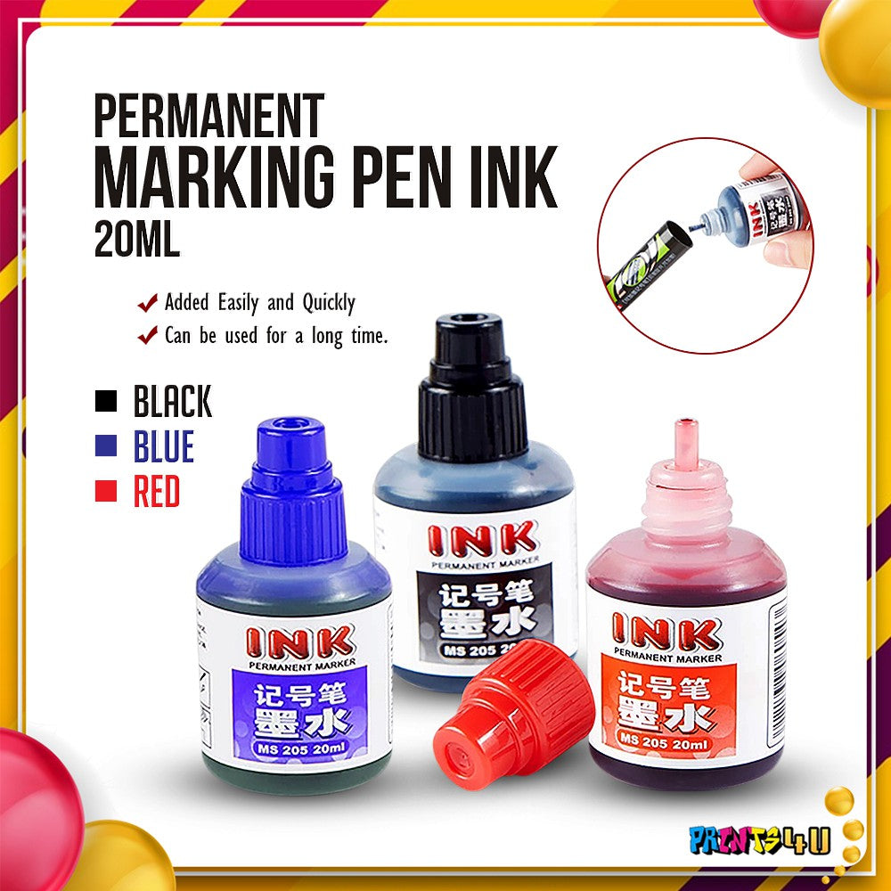 Permanent Marker Refillable Ink 20ml