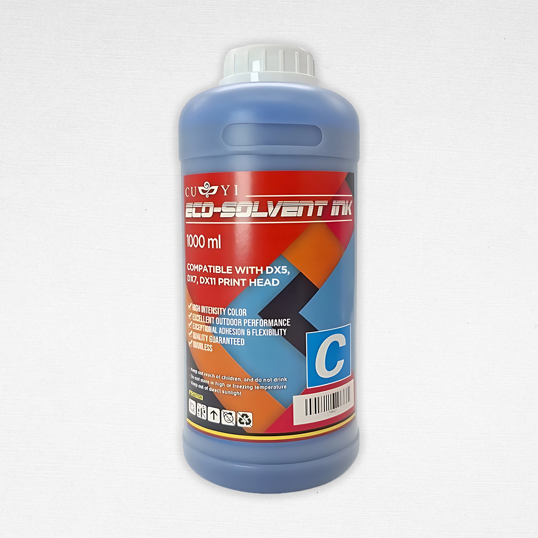 CUYI ECO-Solvent EP DX5/6/7 Head 1 Liter