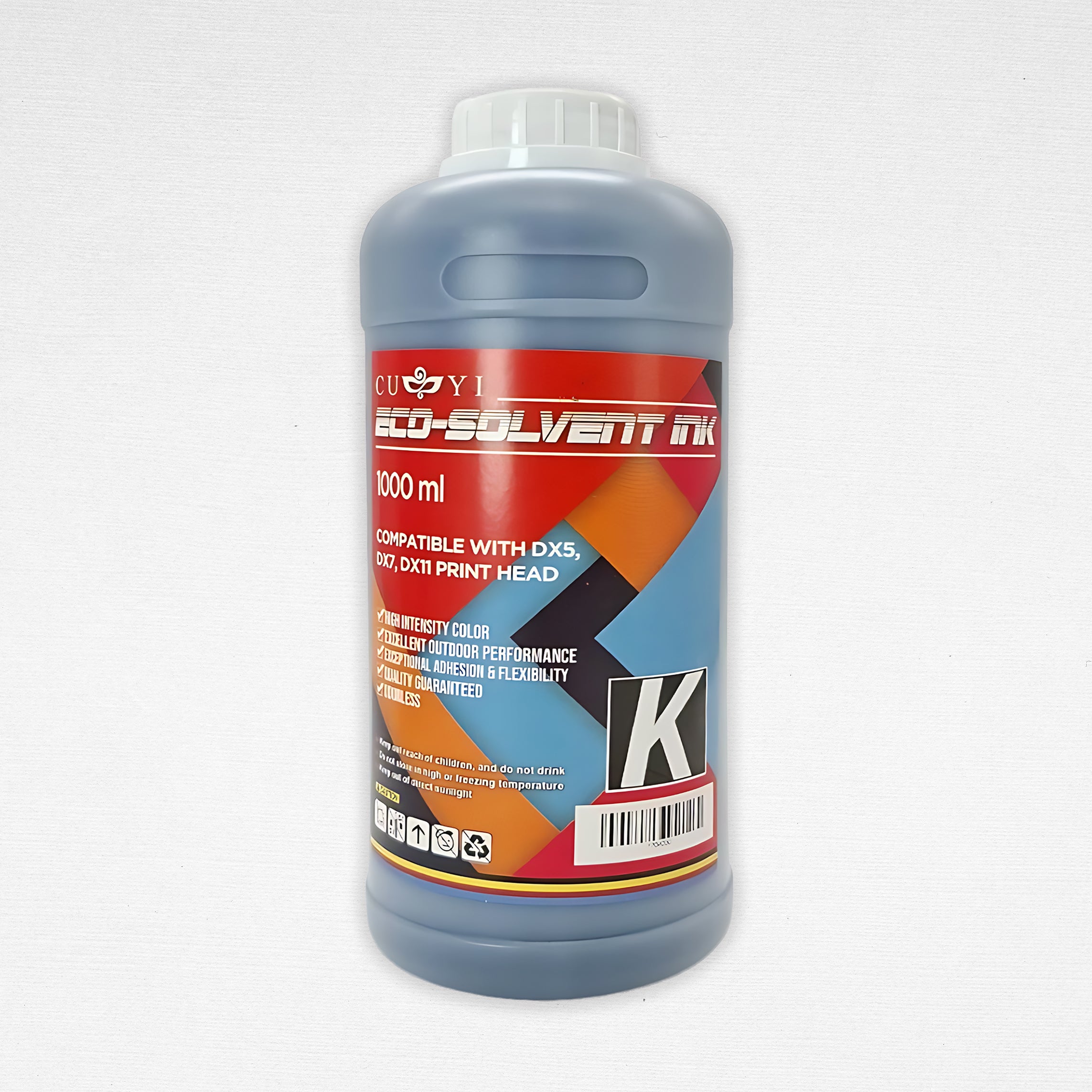 CUYI ECO-Solvent EP DX5/6/7 Head 1 Liter