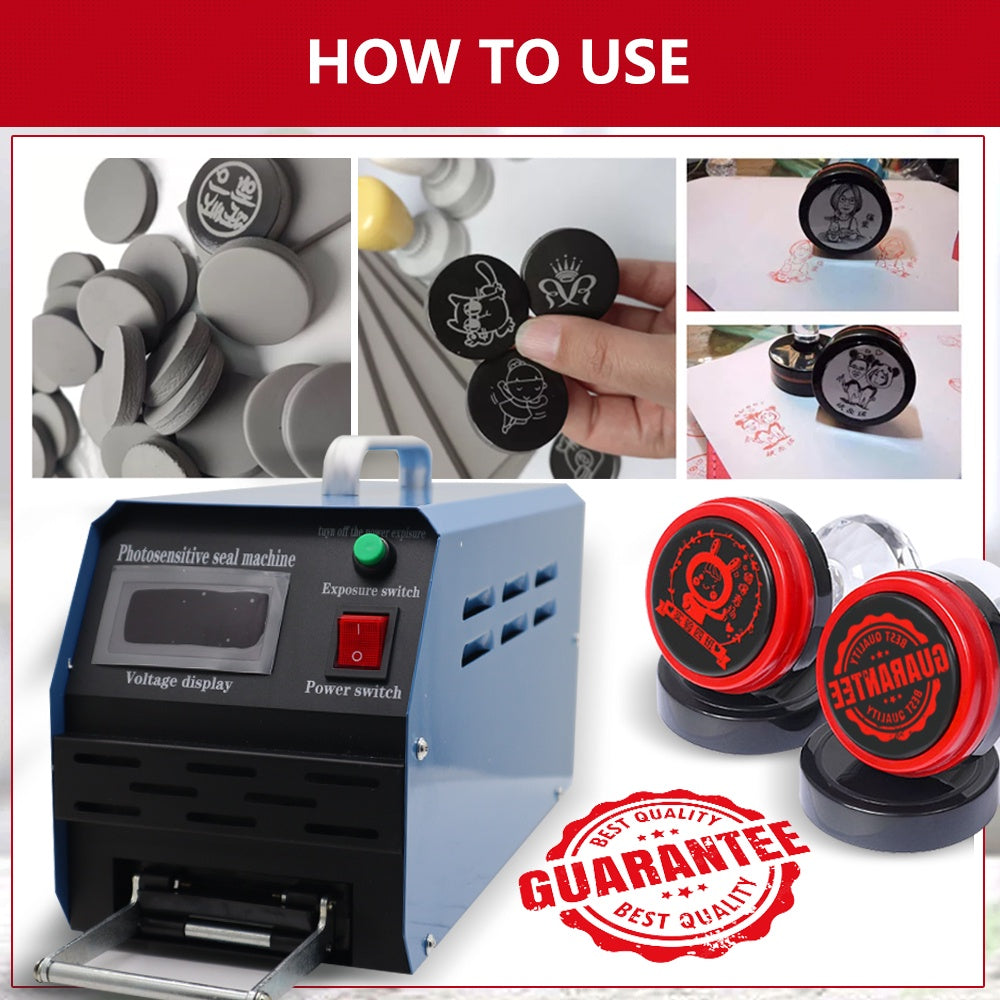 Photosensitive Flash Exposure Stamp Machine For Rubber Making