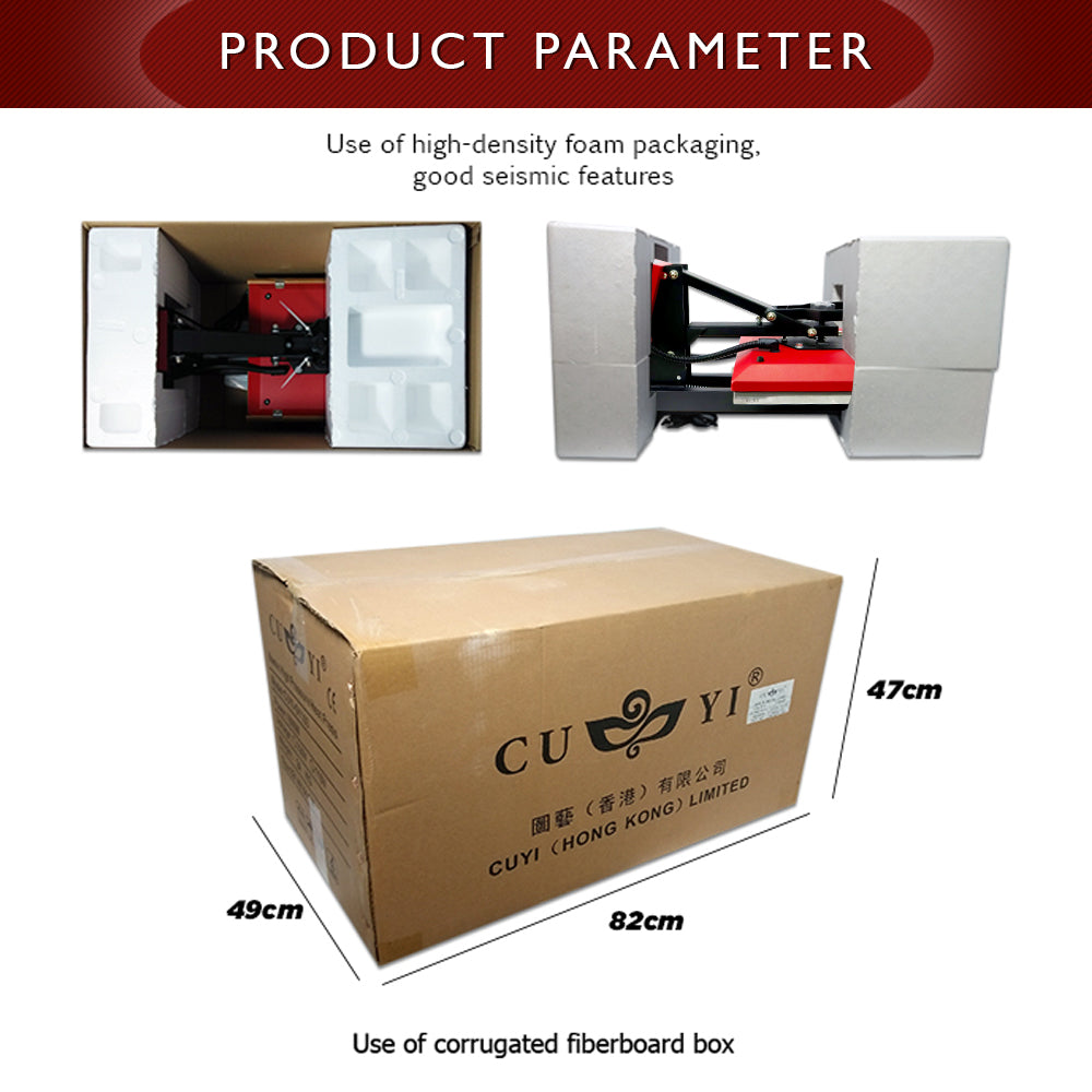 CUYI Manual Heat Press Machine A4