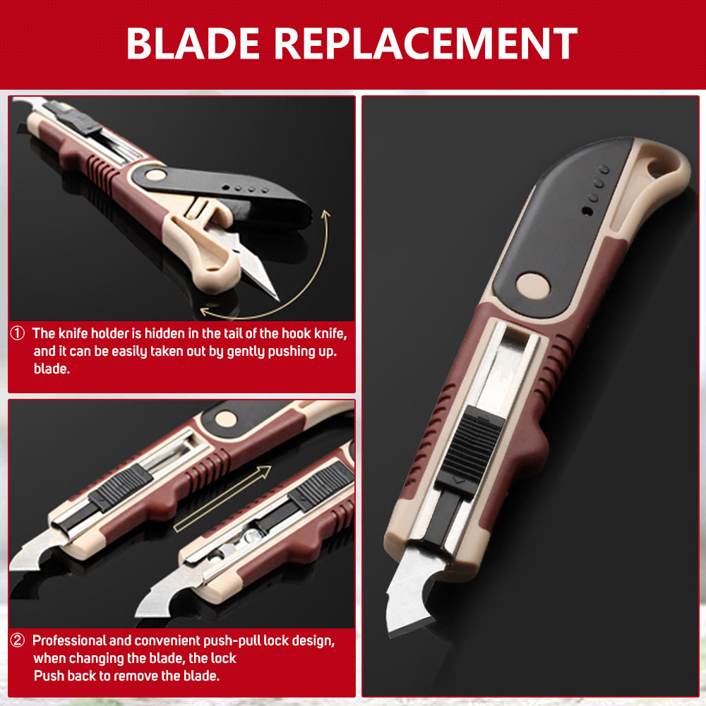 Acrylic cutting hook blade