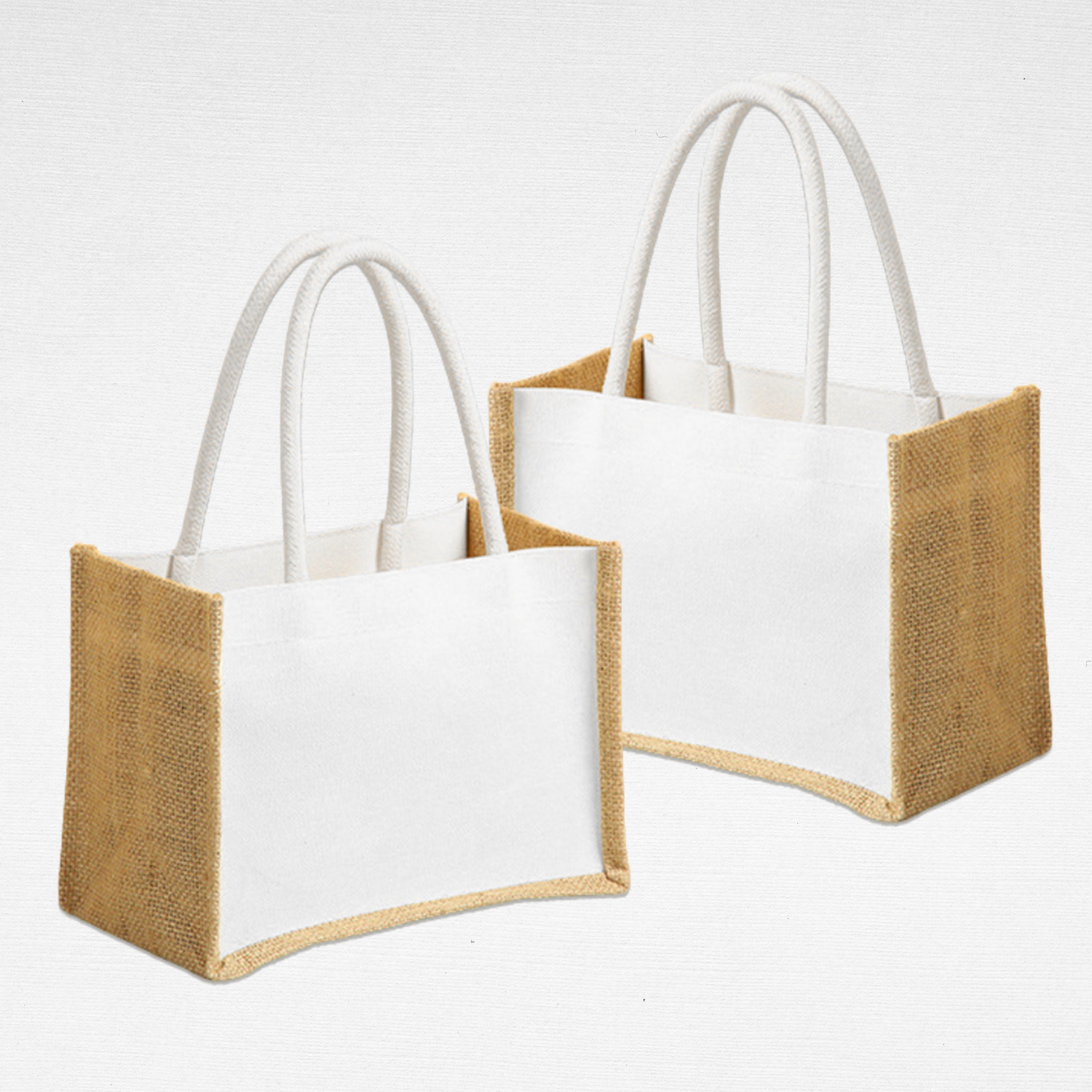 Abaca Canvas Tote bag White