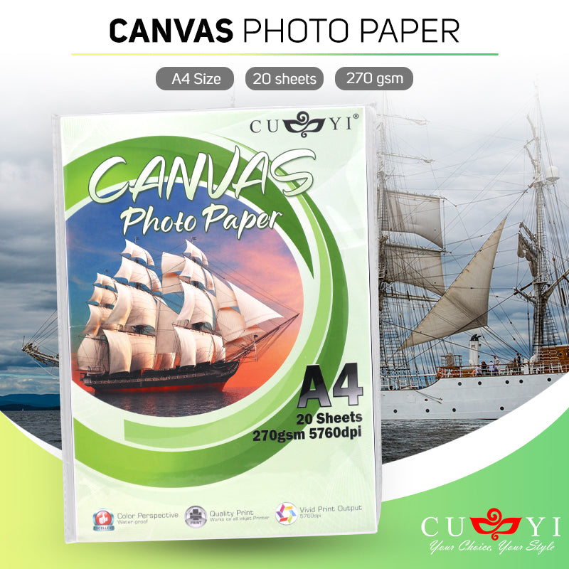 RC Canvass Photo Paper