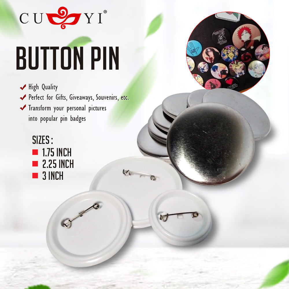 China Button Pins (1.75"/ 2.25"/3")