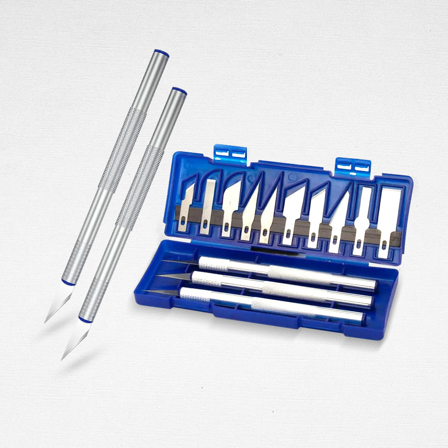 13 in 1 Metal Carving Knife With Blade Replaceable