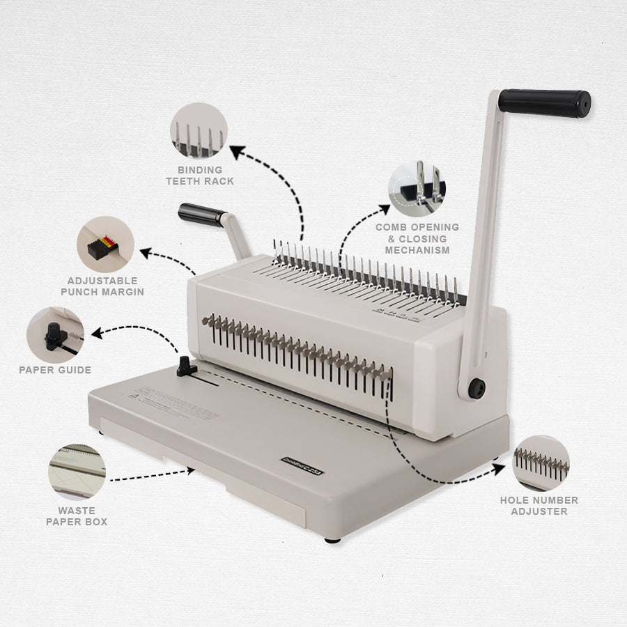 Comb Binding Machine F4 (Long/Legal)