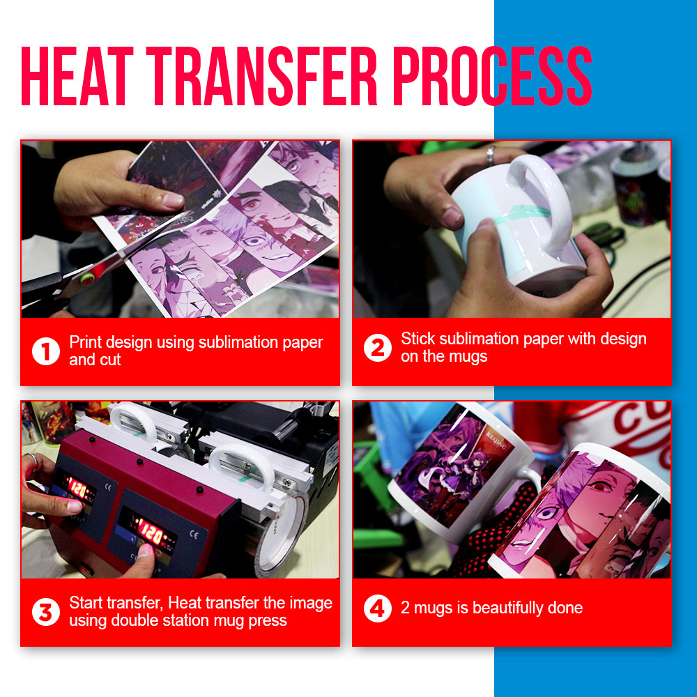 Double Station Mug Press Machine