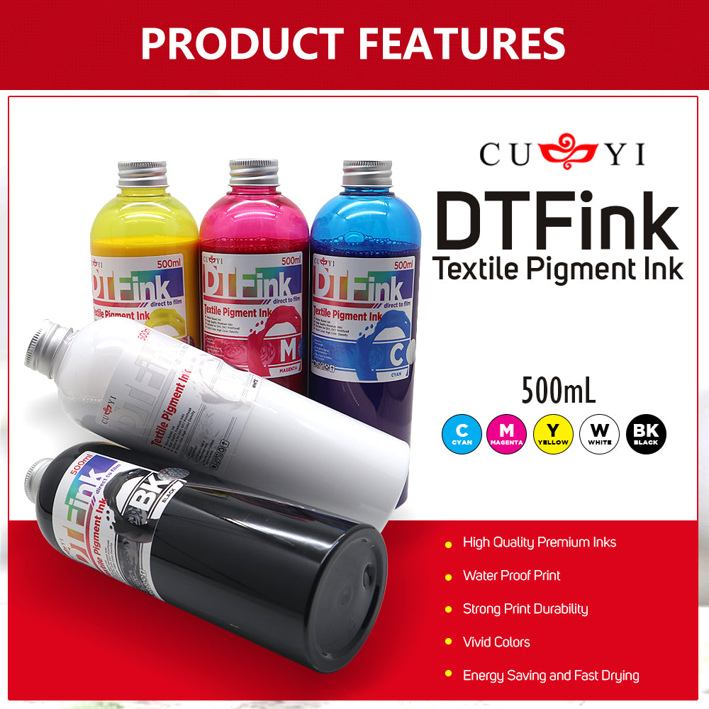 DTF Textile Pigment Ink 500ml