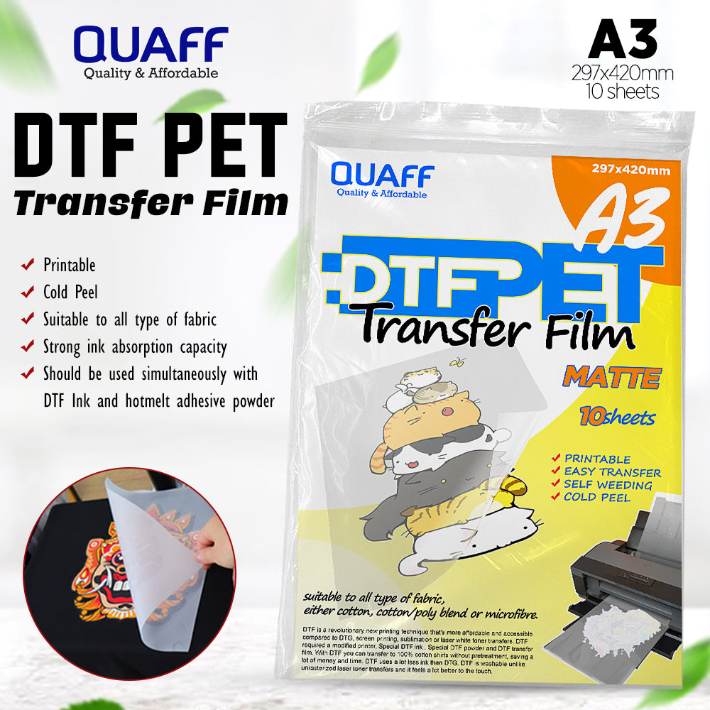 DTF Transfer Film A4/A3