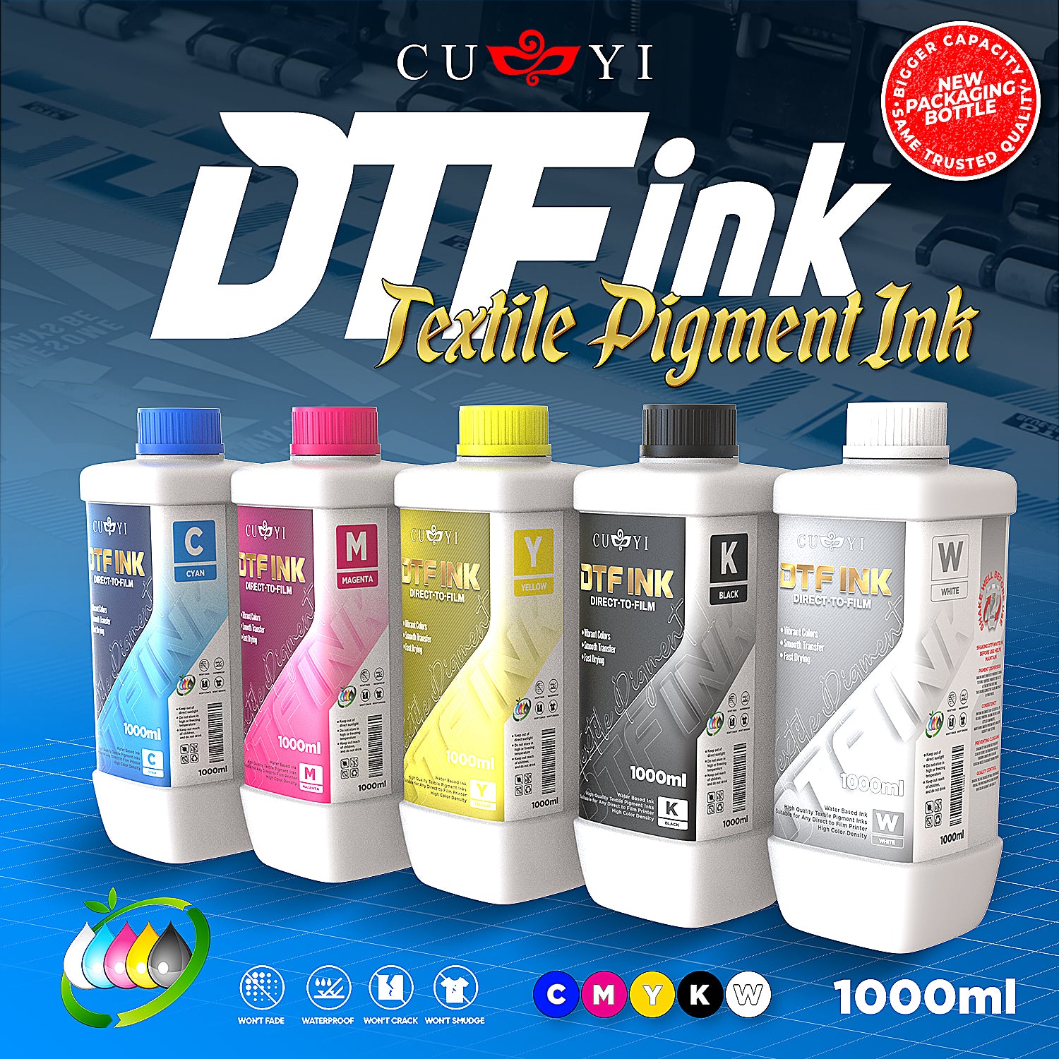 Cuyi DTF ink 1L