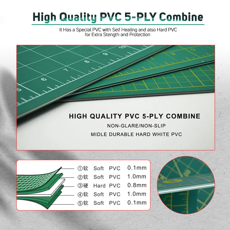 PVC Cutting Mat Five Layers