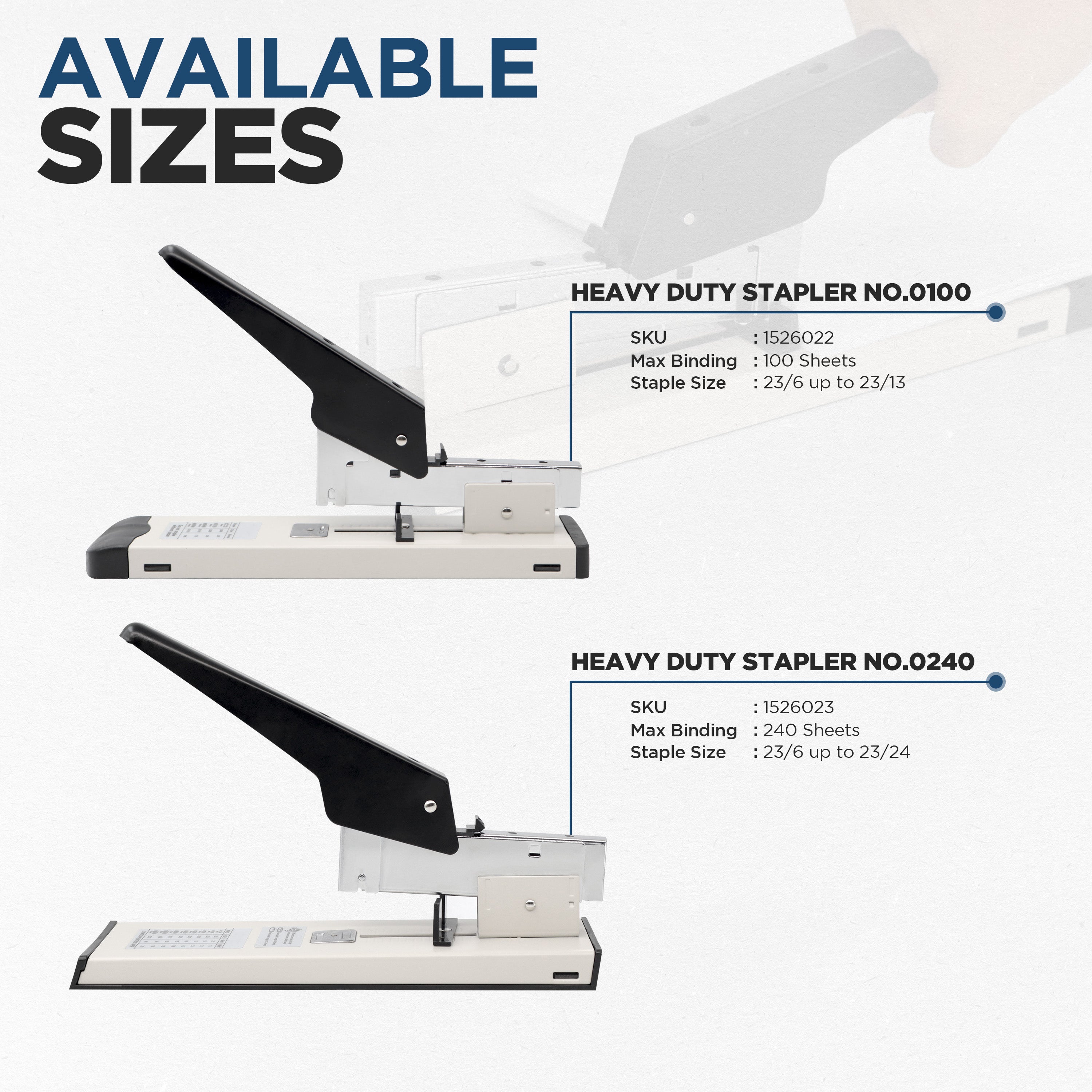 Heavy Duty Staple No.0100 / No.0240