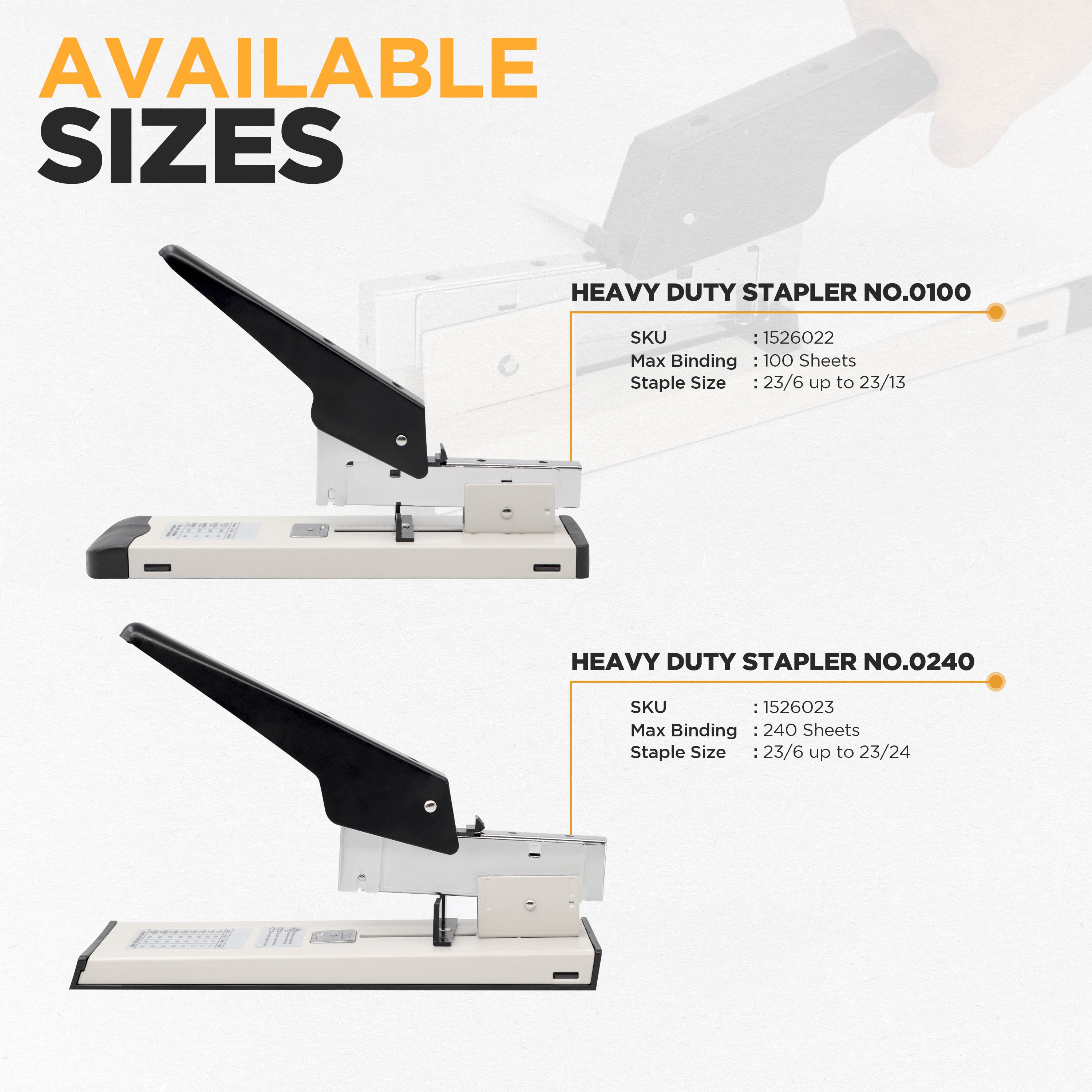 Heavy Duty Staple No.0100 / No.0240