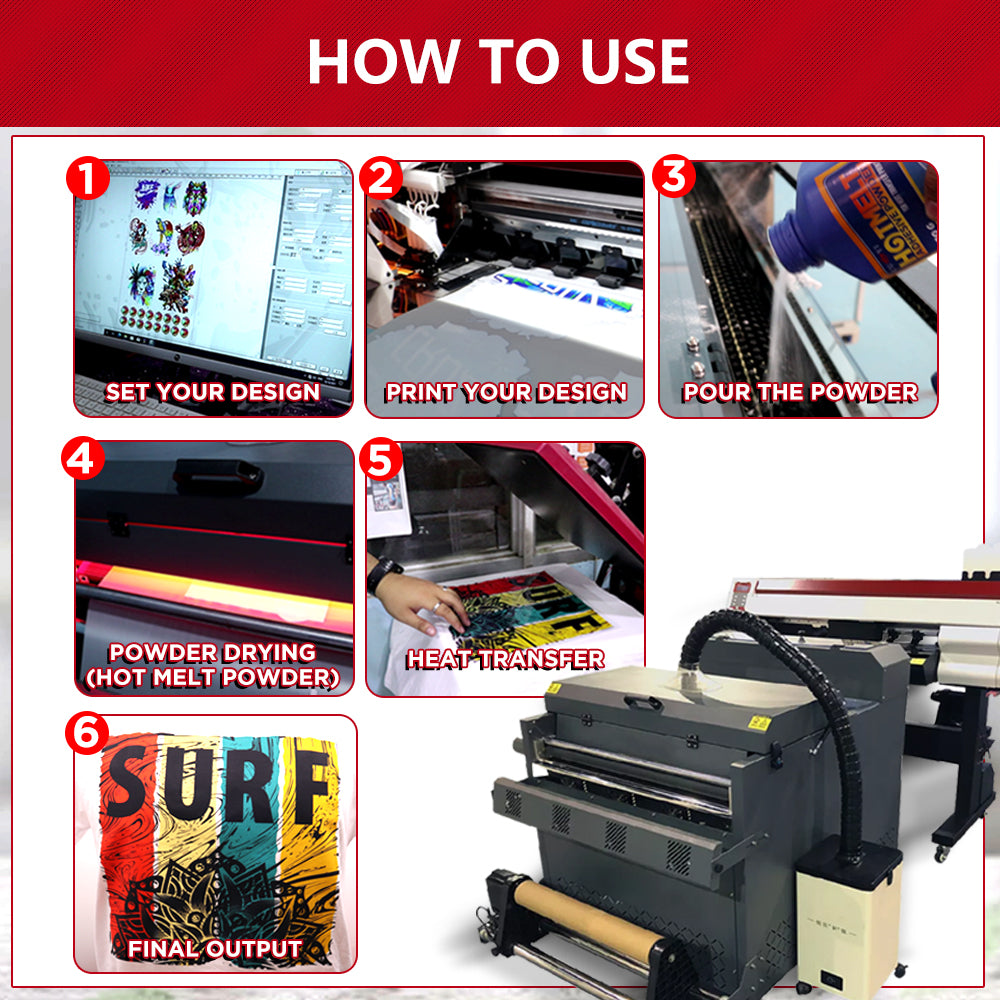 DTF Hotmelt Adhesive Powder