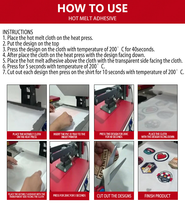 QUAFF Hotmelt Adhesive (50cm / 30cm / 4inch)