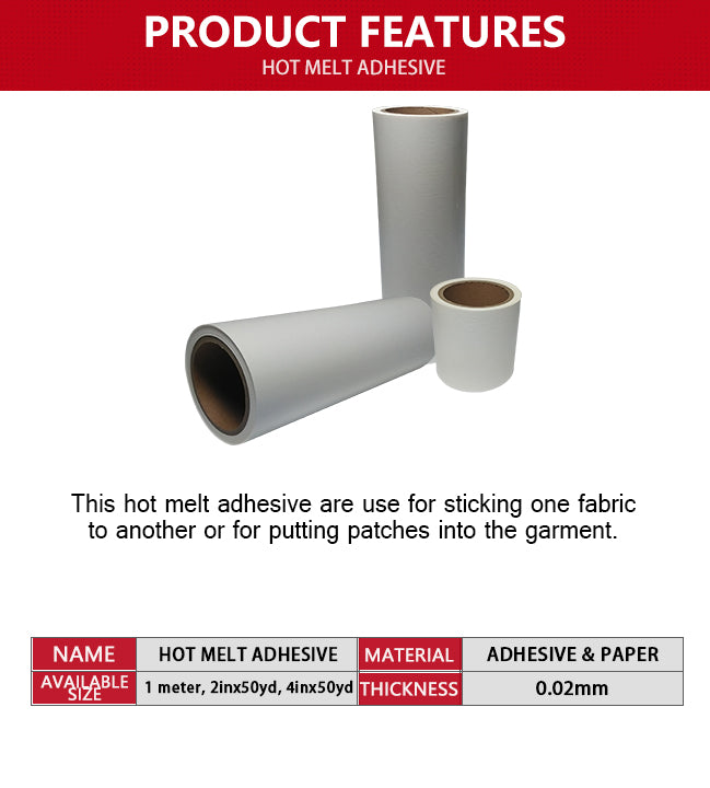 QUAFF Hotmelt Adhesive (50cm / 30cm / 4inch)