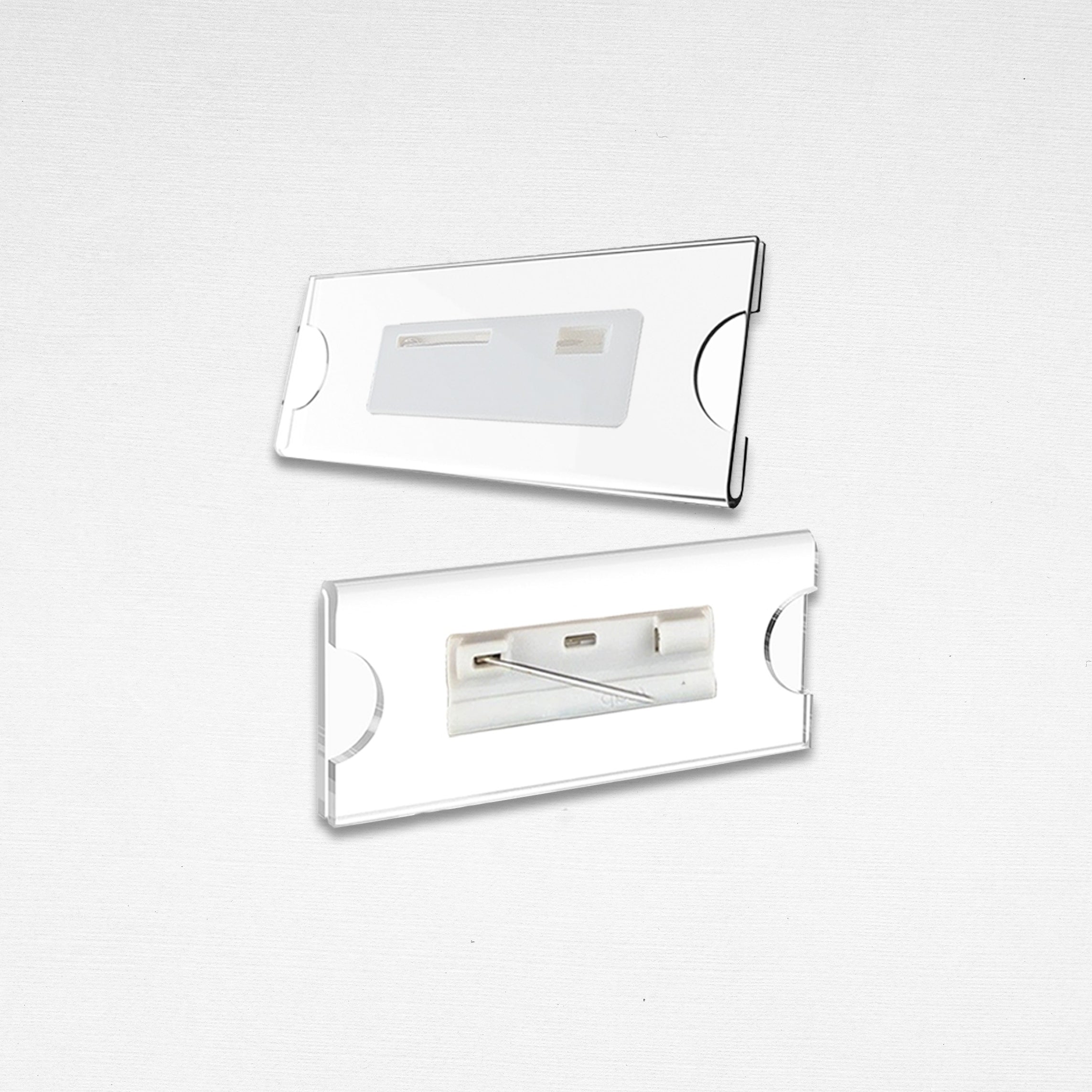 Insertable BLANK Acrylic NAMEPLATE (70×25mm)