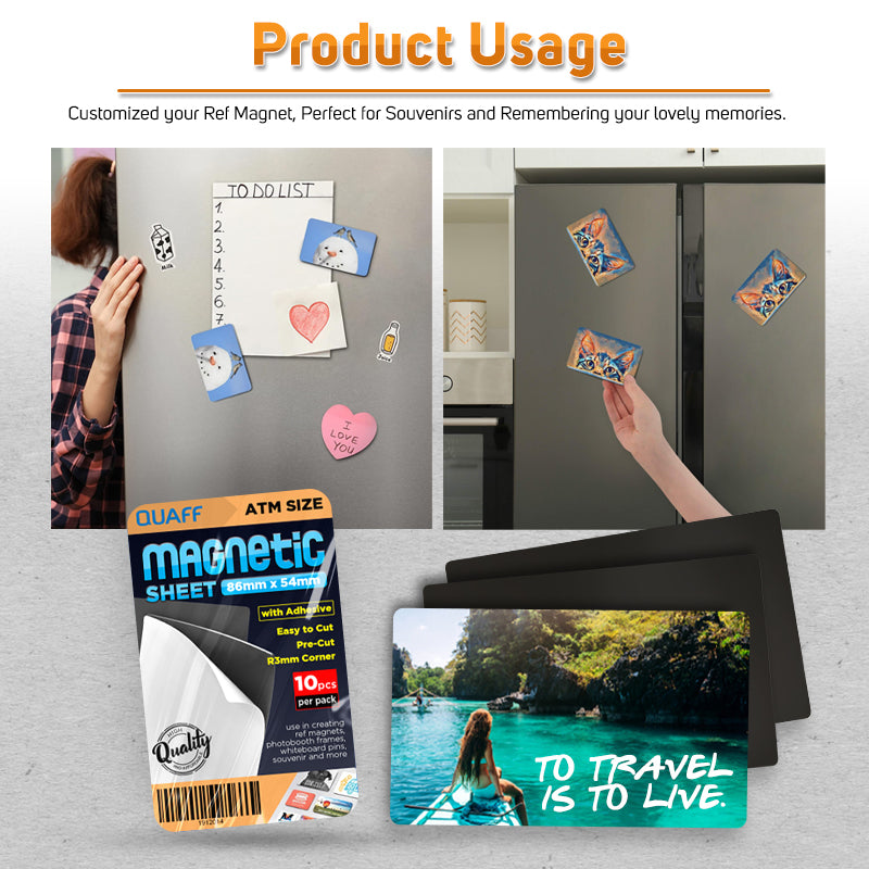 Magnetic Sheet ATM Size (10sheets)
